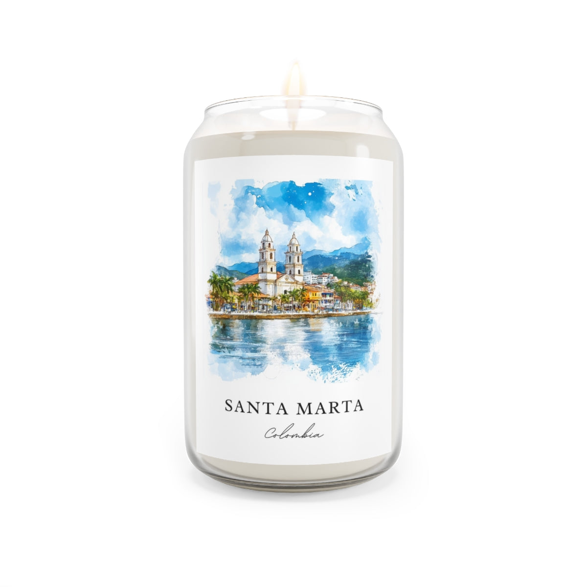 Santa Marta, Colombia scented soy candle