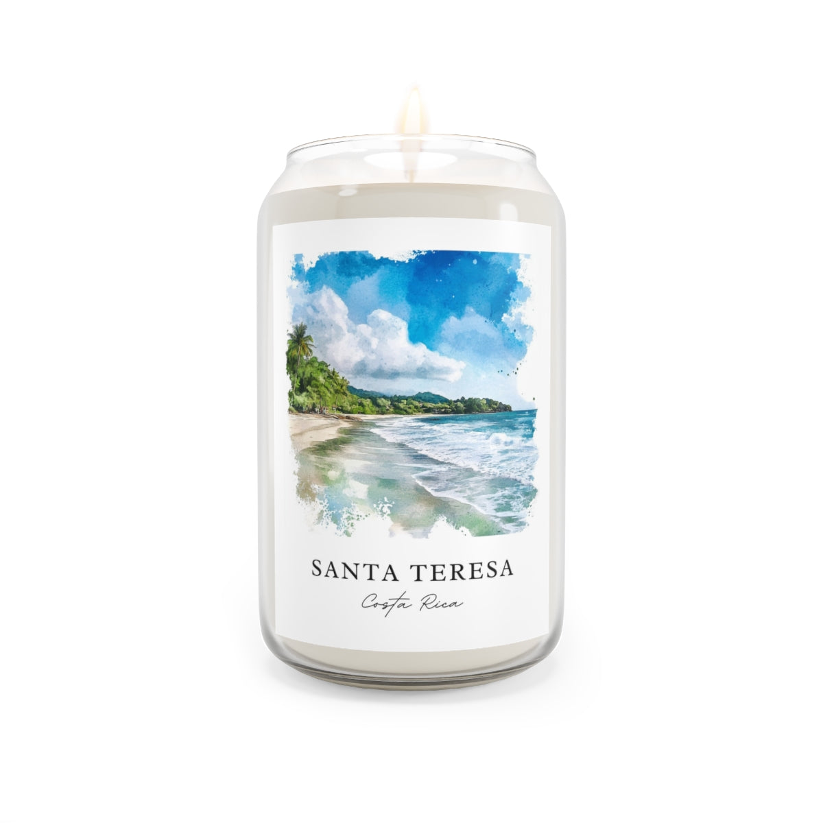 Santa Teresa, Costa Rica scented soy candle