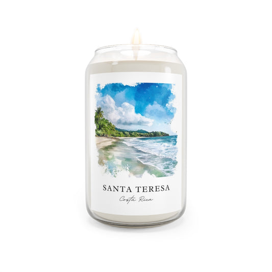 Santa Teresa, Costa Rica scented soy candle