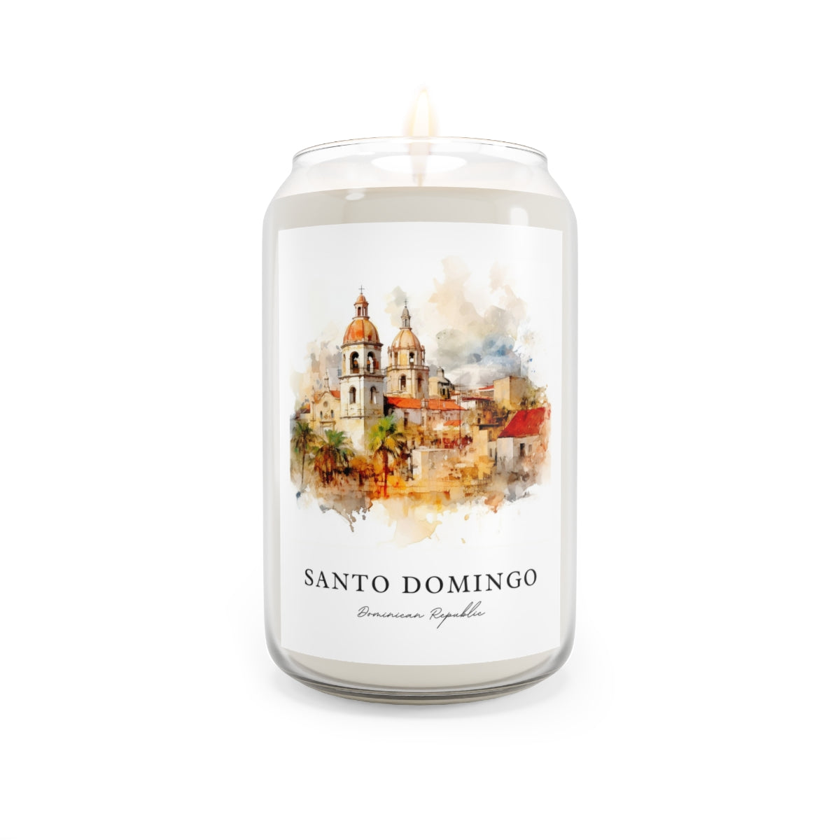 Santo Domingo, Dominican Republic scented soy candle