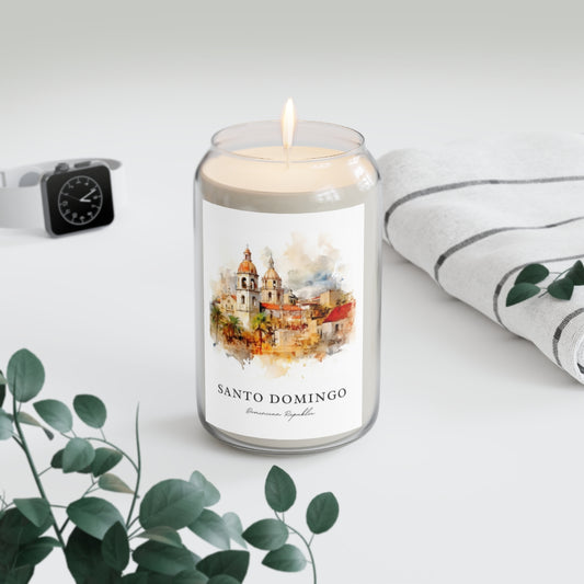 Santo Domingo, Dominican Republic scented soy candle