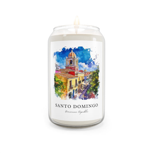 Santo Domingo, Dominican Republic scented soy candle