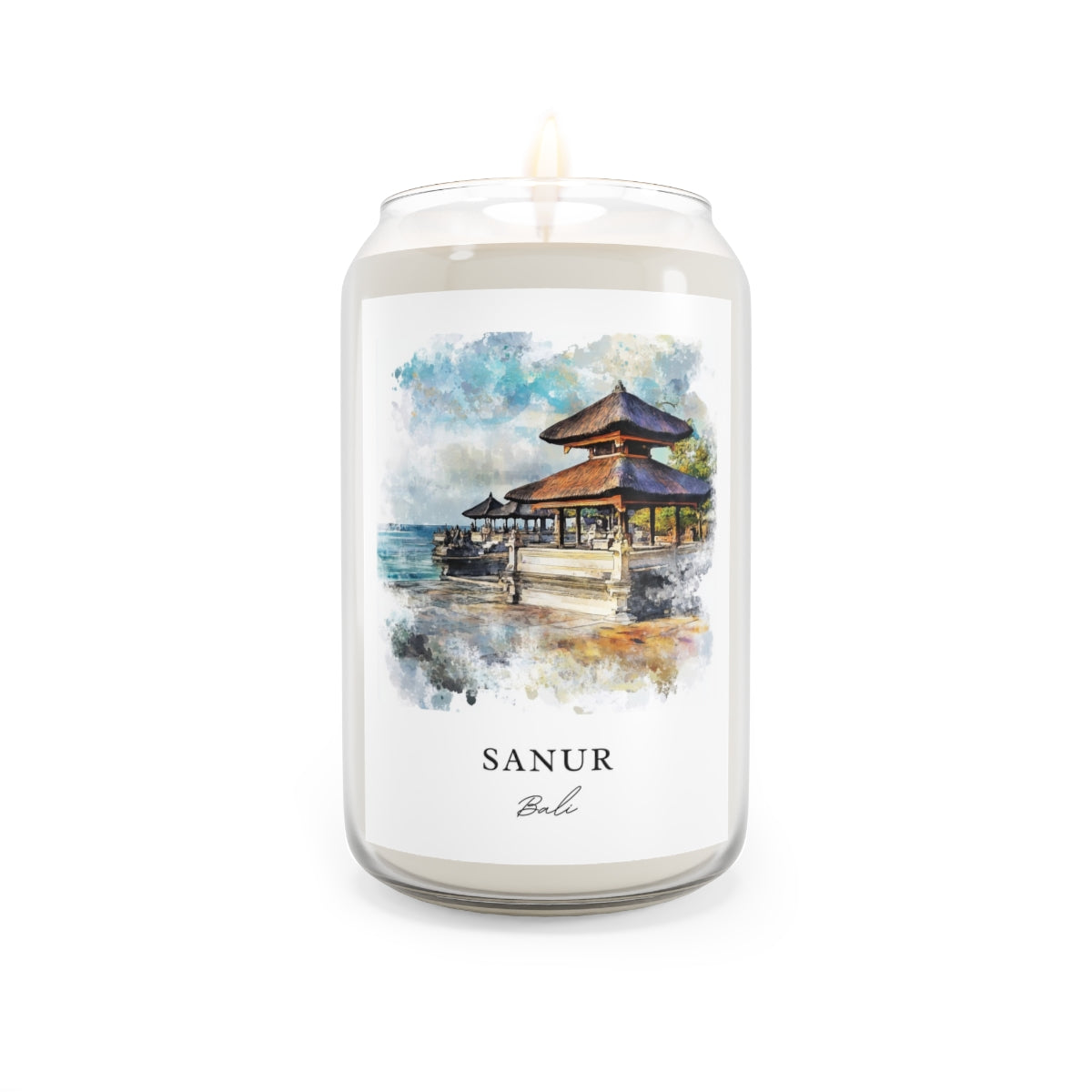 Sanur, Bali scented soy candle