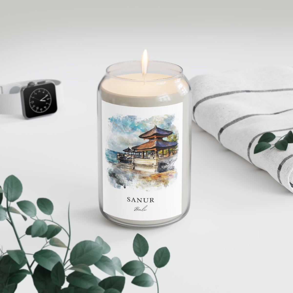 Sanur, Bali scented soy candle