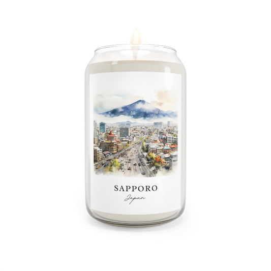 Sapporo, Japan scented soy candle