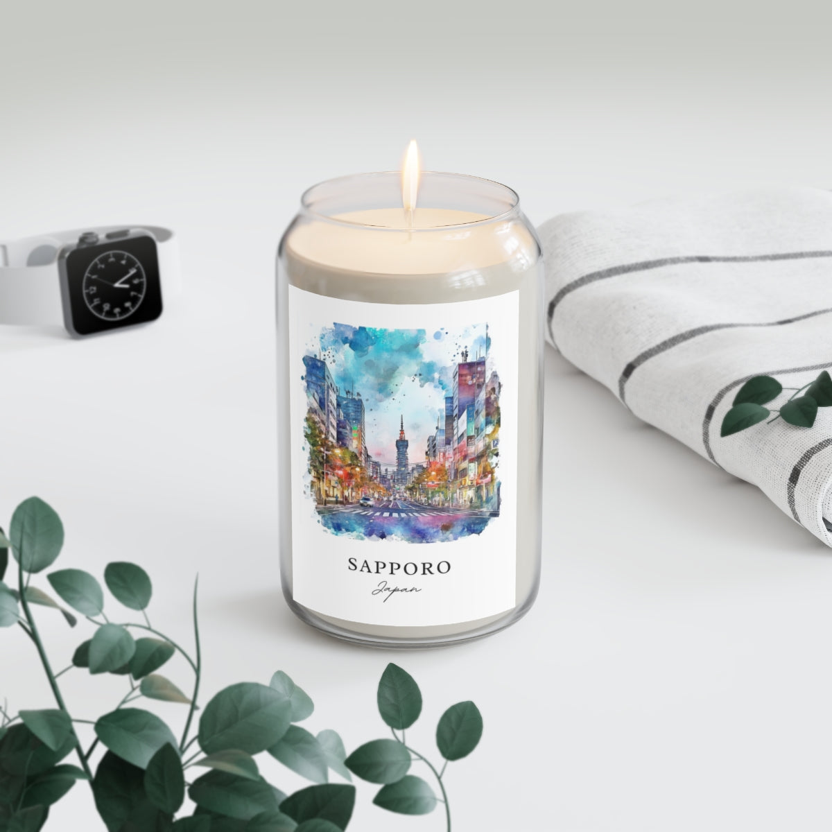Sapporo, Japan scented soy candle