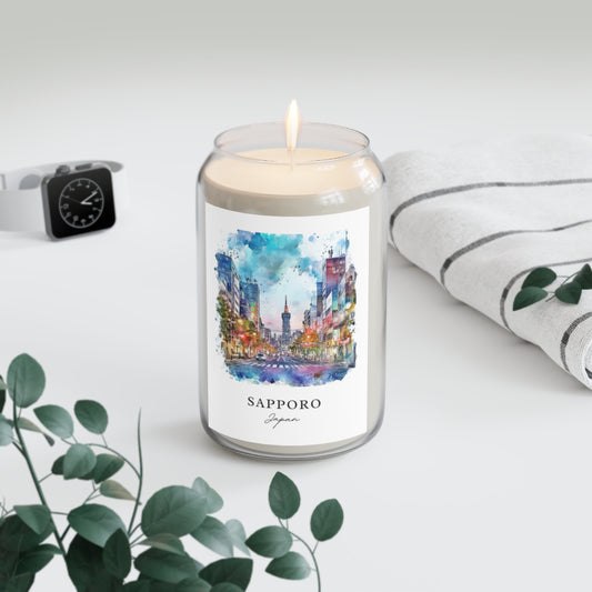 Sapporo, Japan scented soy candle