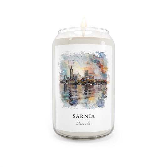 Sarnia, Canada scented soy candle