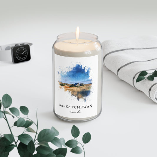 Saskatchewan, Canada scented soy candle