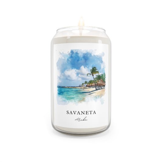 Savaneta, Aruba scented soy candle