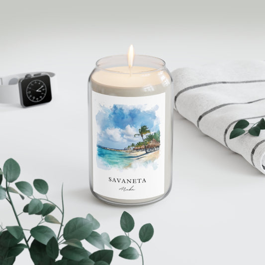 Savaneta, Aruba scented soy candle
