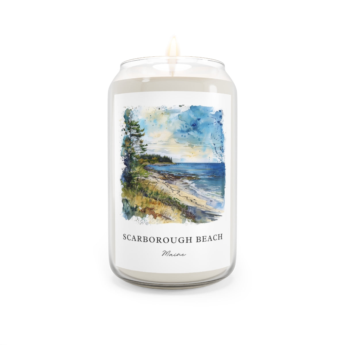 Scarborough Beach, Maine scented soy candle