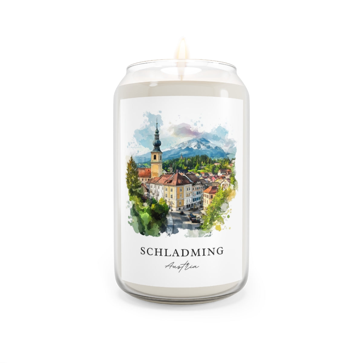 Schladming, Austria scented soy candle