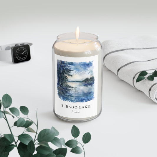 Sebago Lake, Maine scented soy candle