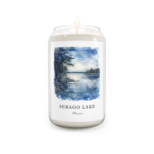Sebago Lake, Maine scented soy candle