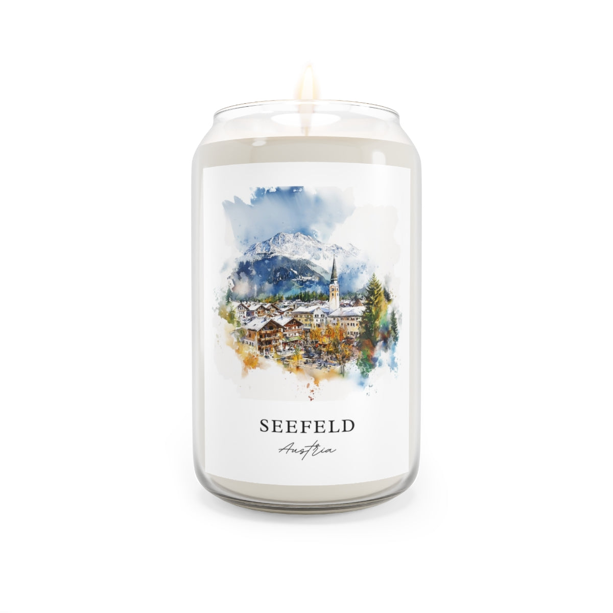 Seefeld, Austria scented soy candle
