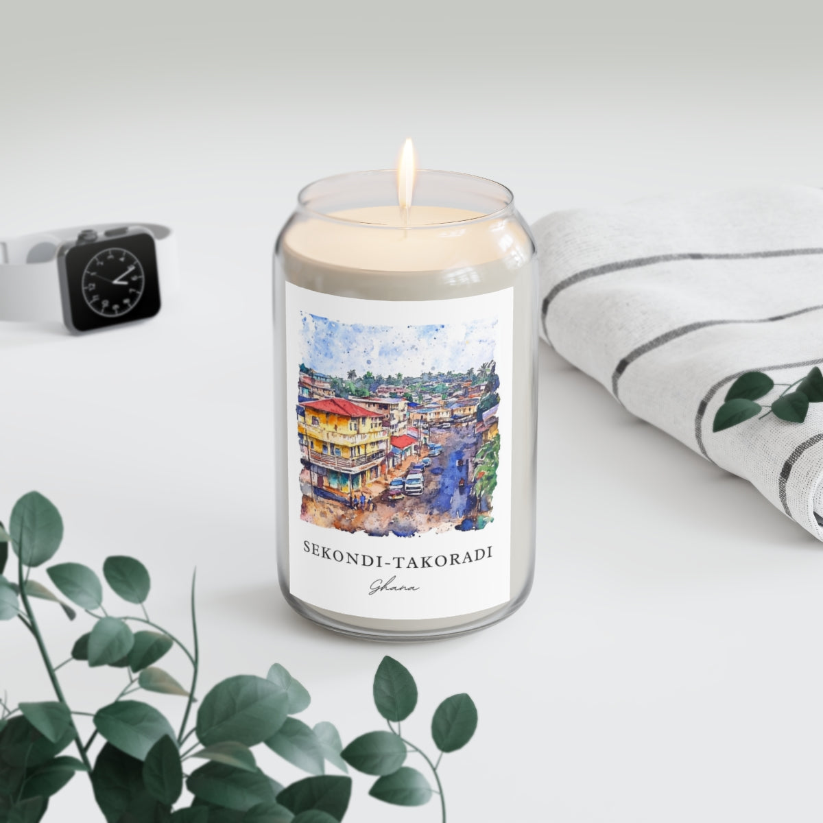 Sekondi-Takoradi, Ghana scented soy candle