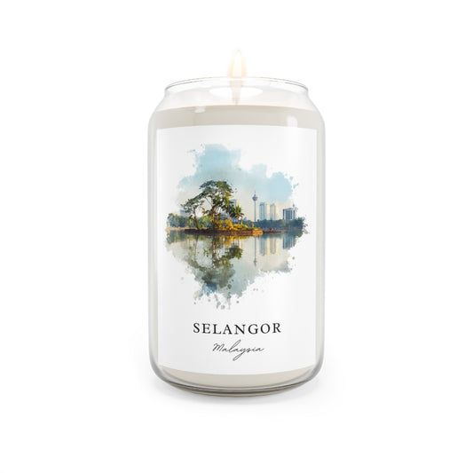 Selangor, Malaysia scented soy candle