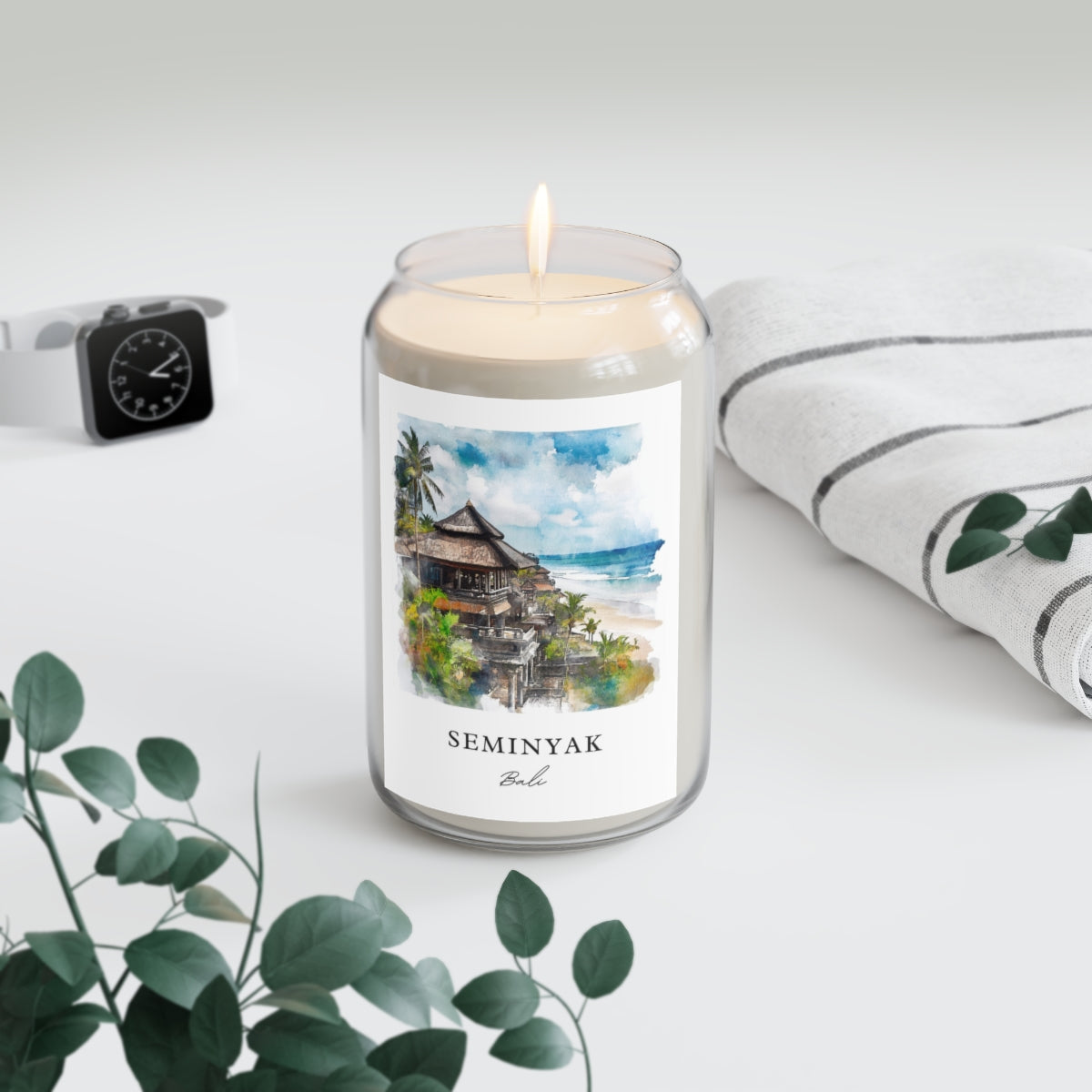 Seminyak, Bali scented soy candle