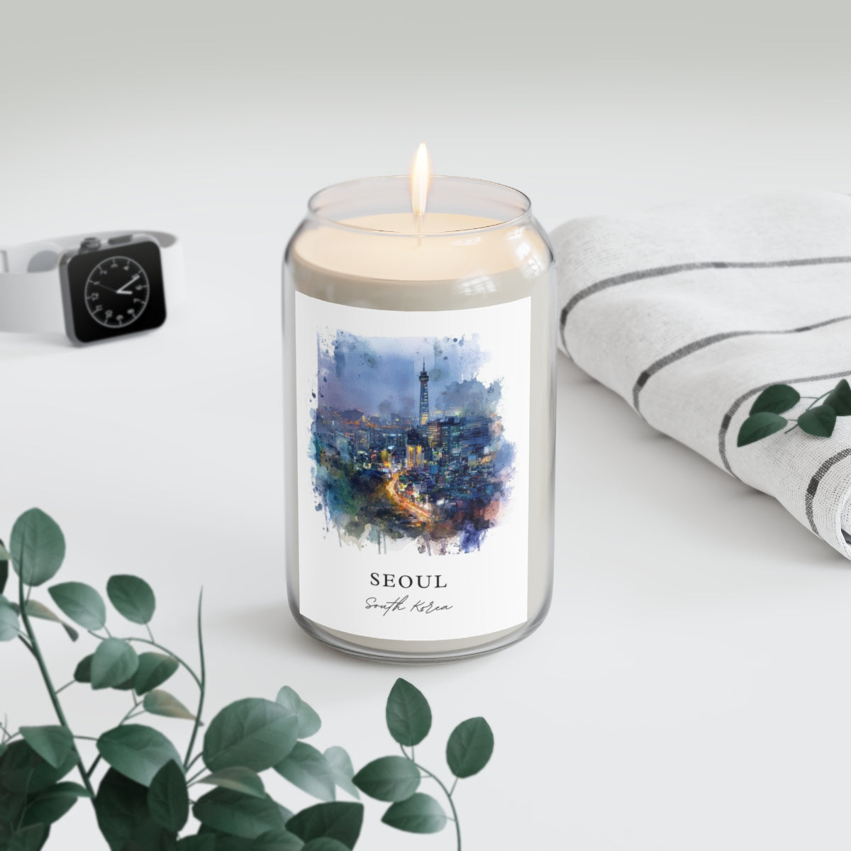 Seoul, South Korea scented soy candle