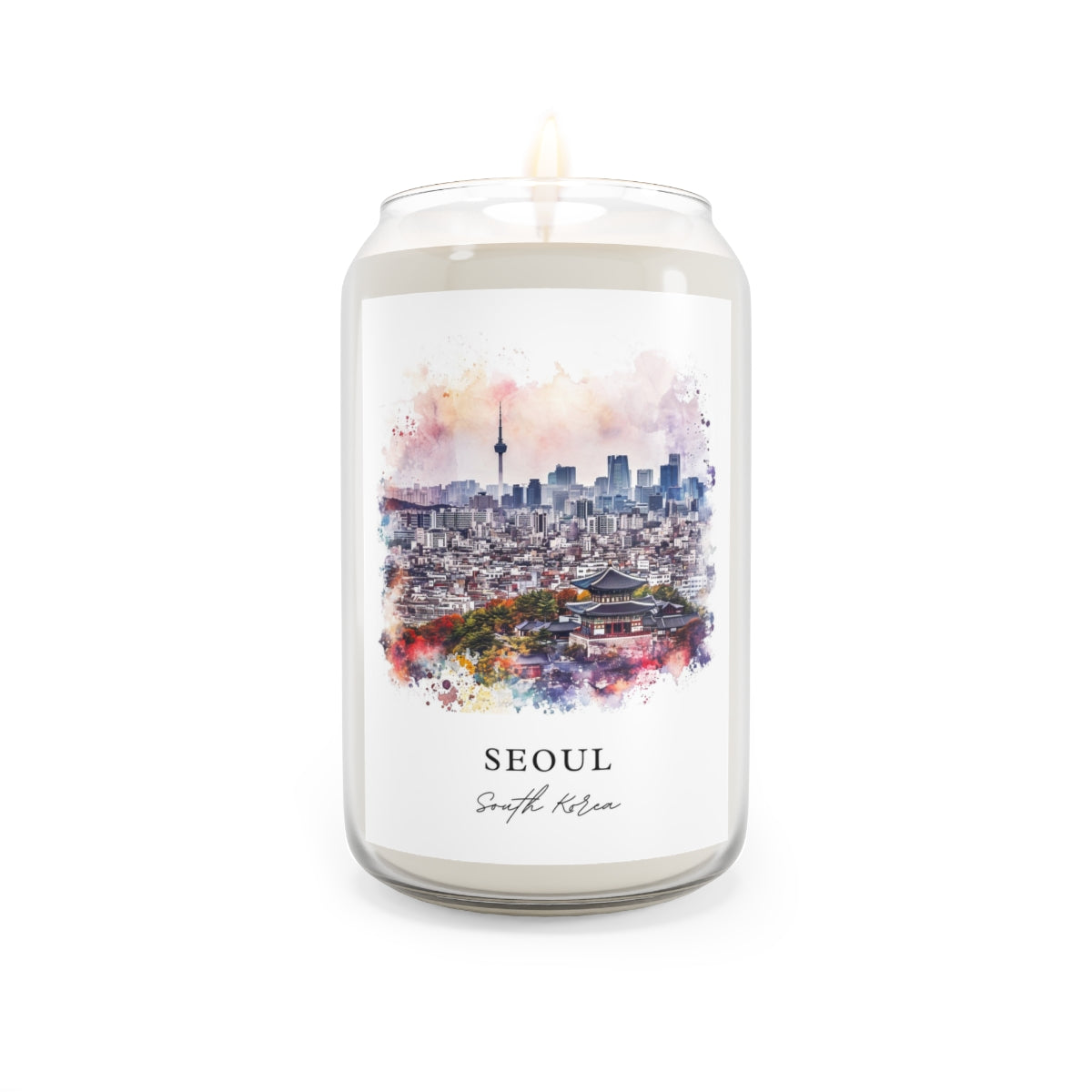 Seoul, South Korea scented soy candle