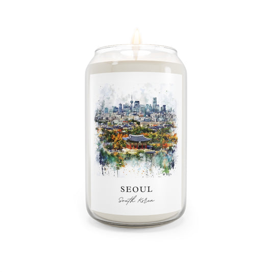 Seoul, South Korea scented soy candle