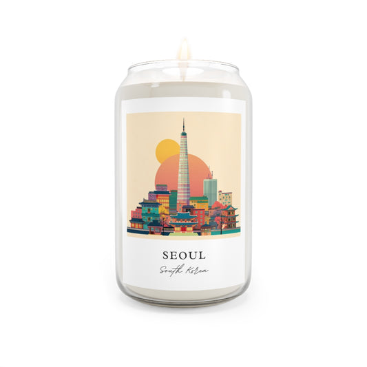 Seoul, South Korea scented soy candle