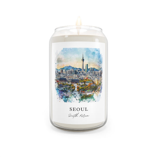 Seoul, South Korea scented soy candle
