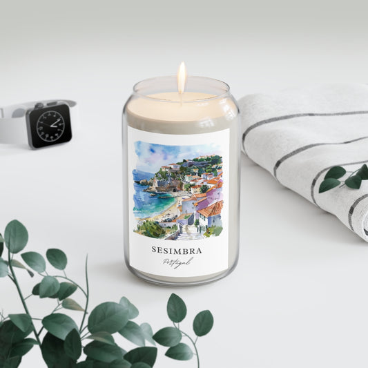 Sesimbra, Portugal scented soy candle