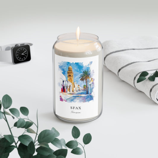 Sfax, Tunisia scented soy candle