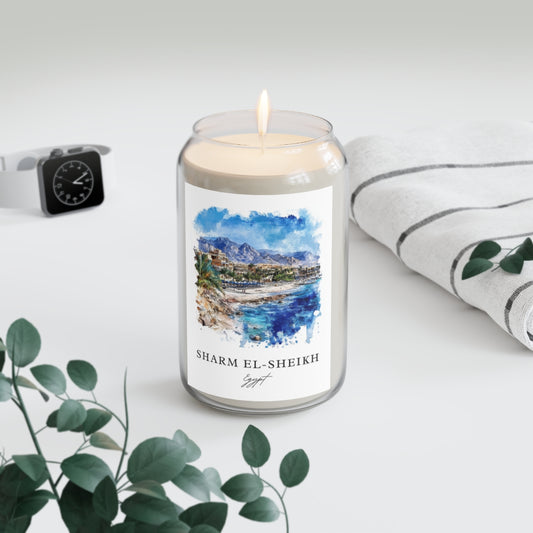 Sharm El-Sheikh, Egypt scented soy candle