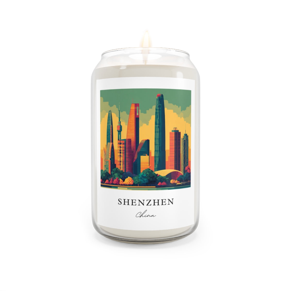 Shenzhen, China scented soy candle