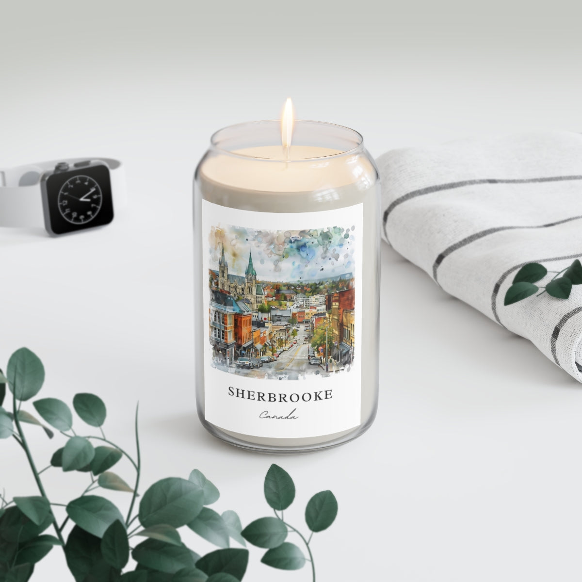 Sherbrooke, Canada scented soy candle