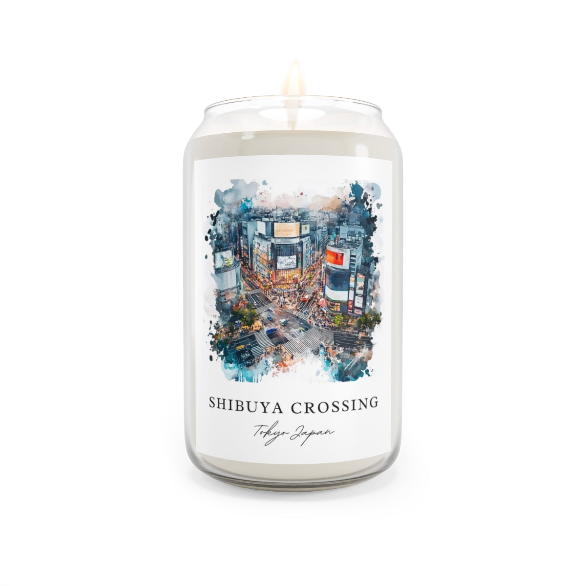 Shibuya Crossing, Tokyo Japan scented soy candle