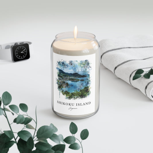 Shikoku Island, Japan scented soy candle