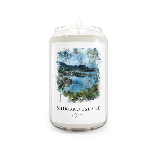 Shikoku Island, Japan scented soy candle