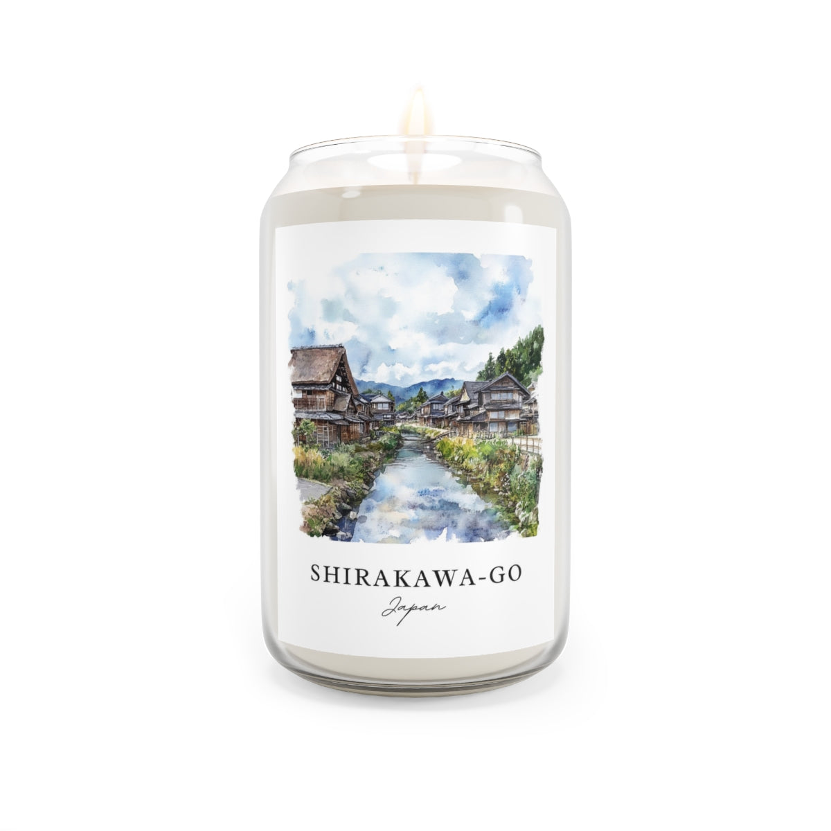 Shirakawa-Go, Japan scented soy candle
