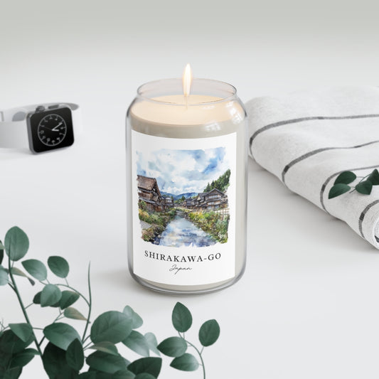 Shirakawa-Go, Japan scented soy candle
