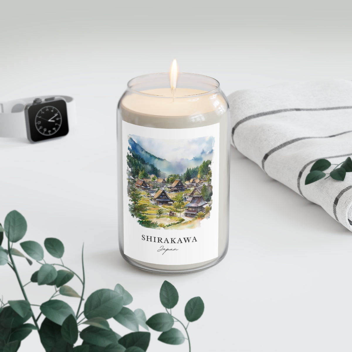 Shirakawa, Japan scented soy candle