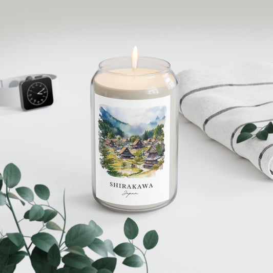 Shirakawa, Japan scented soy candle