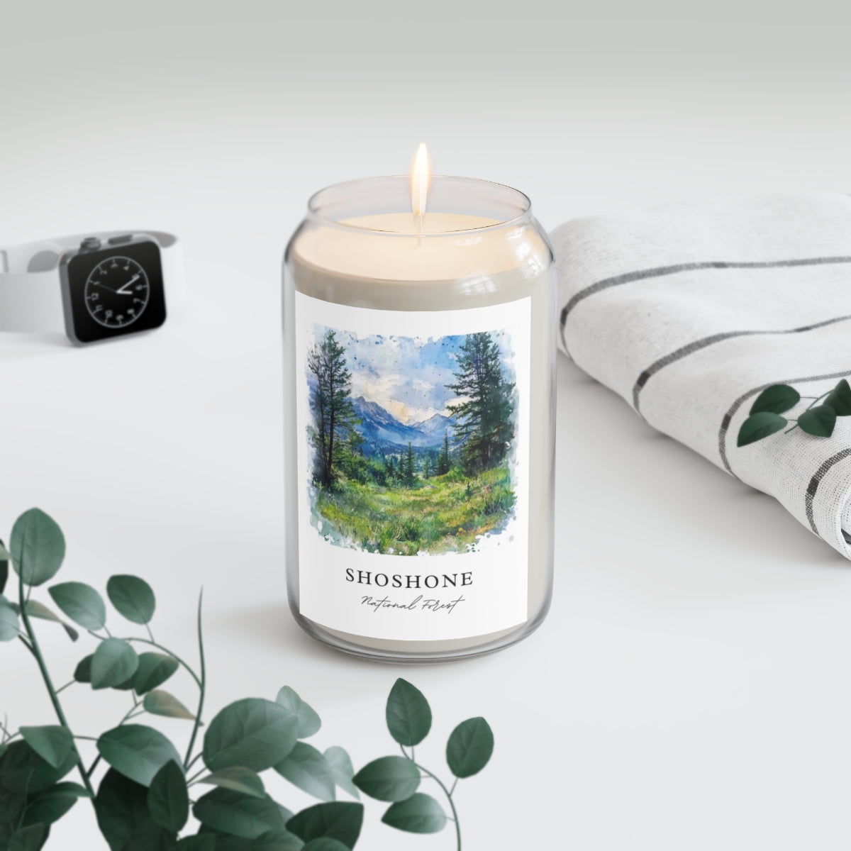 Shoshone, National Forest scented soy candle