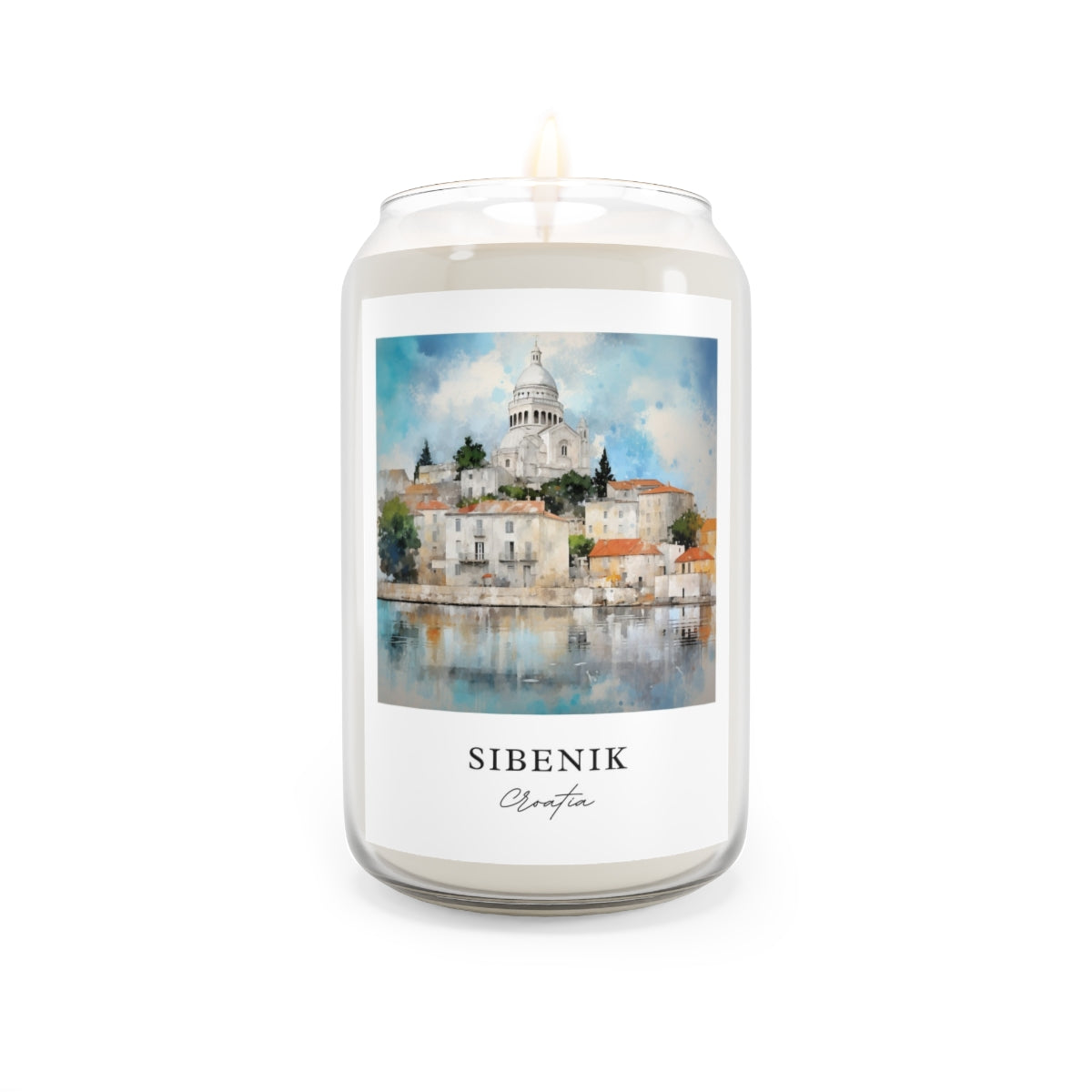 Sibenik, Croatia scented soy candle