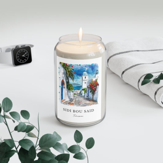 Sidi Bou Said, Tunisia scented soy candle