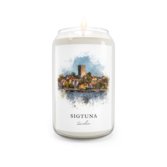 Sigtuna, Sweden scented soy candle