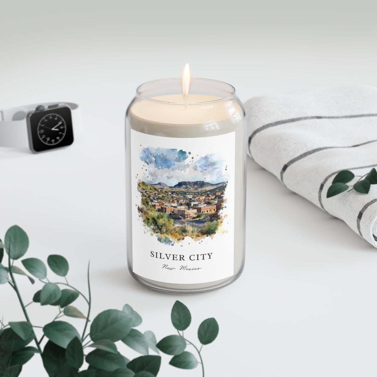 Silver City, New Mexico scented soy candle