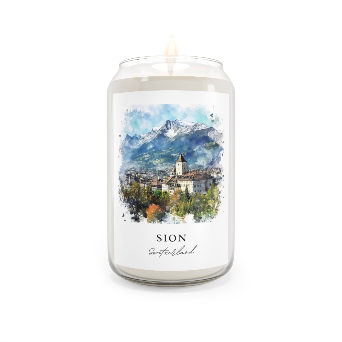 Sion, Switzerland scented soy candle