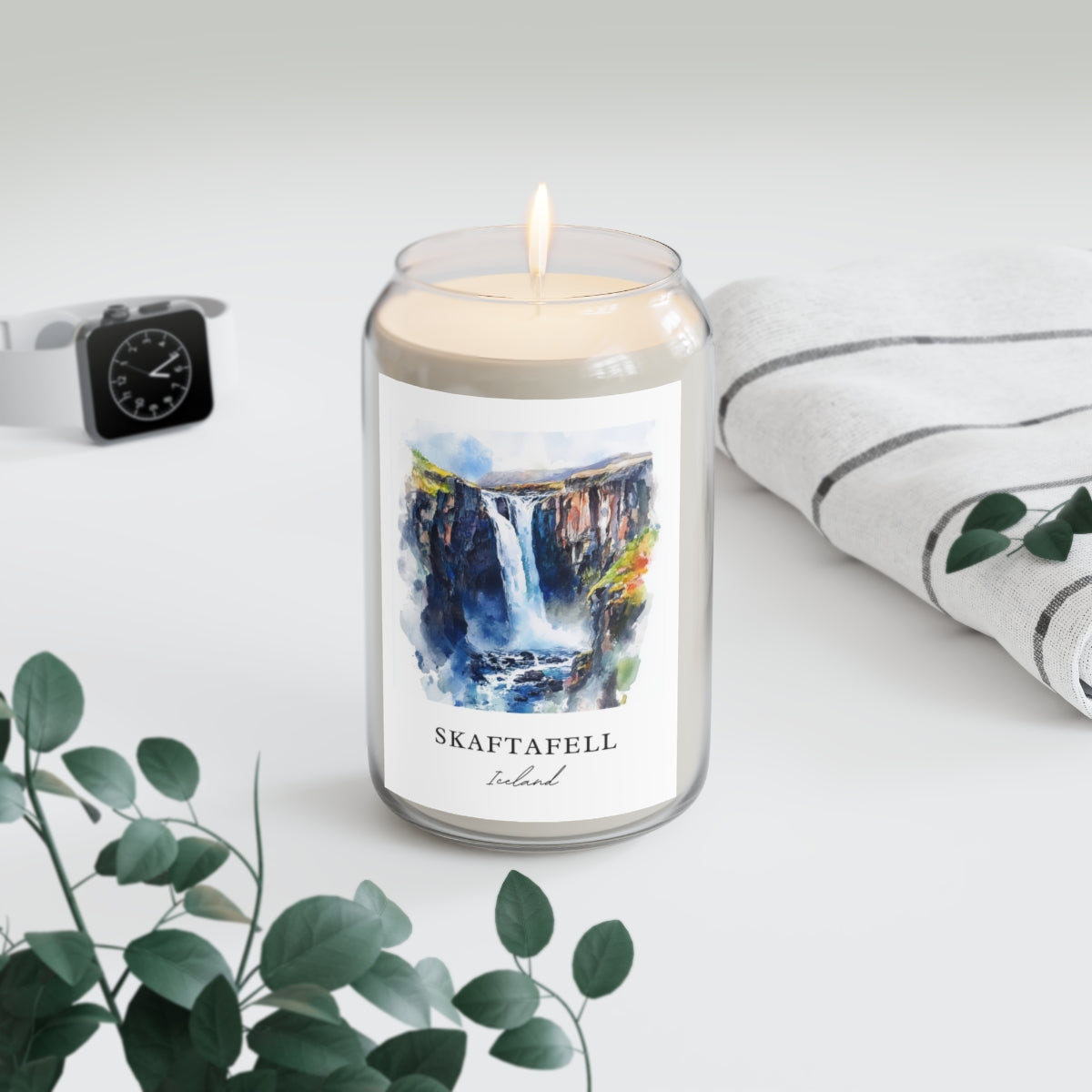 Skaftafell, Iceland scented soy candle