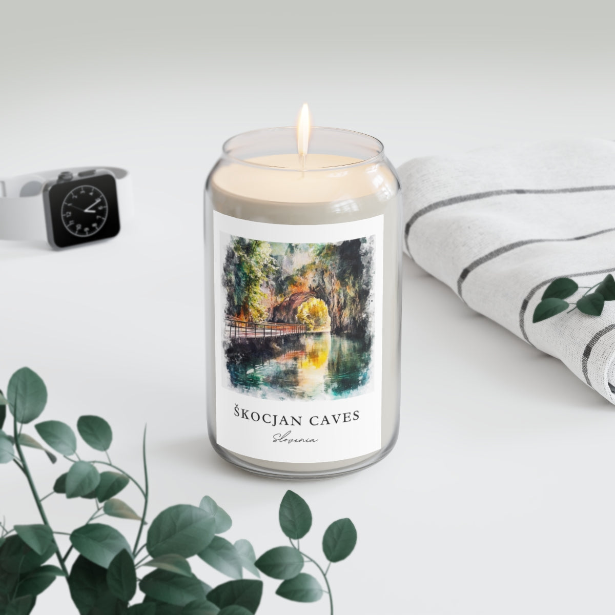 škocjan Caves, Slovenia scented soy candle