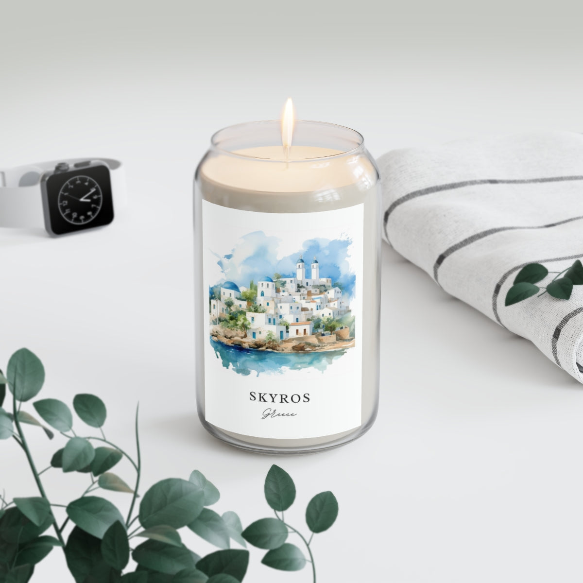 Skyros, Greece scented soy candle