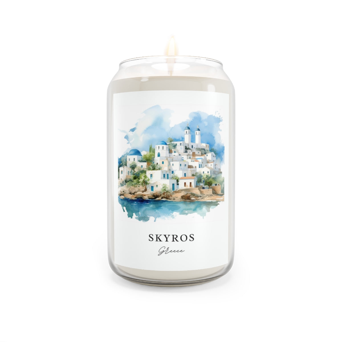 Skyros, Greece scented soy candle
